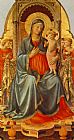 Angels Canvas Paintings - Madonna with the Child and Angels